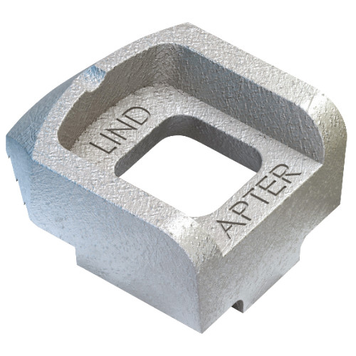 LINDAPTER® Type A clamp M16 Medium Hot-dip galvanized
