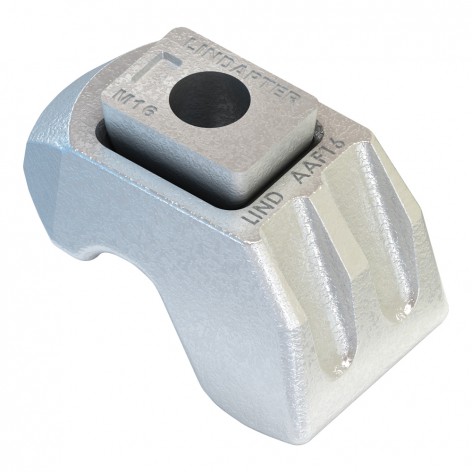 LINDAPTER® clamp Type AAF M16 Hot-dip galvanized