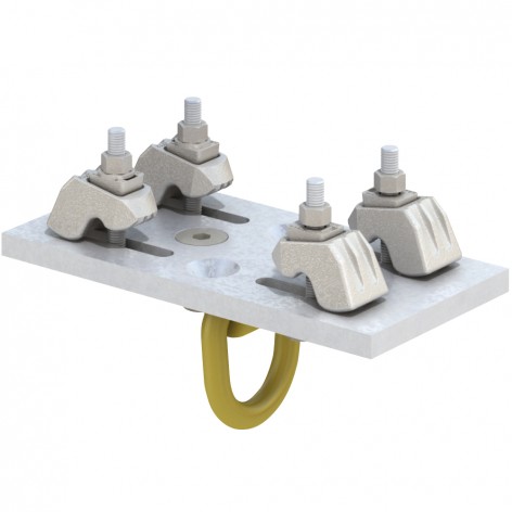ALP3T-2 Hot-dip galvanized LINDAPTER® lifting point