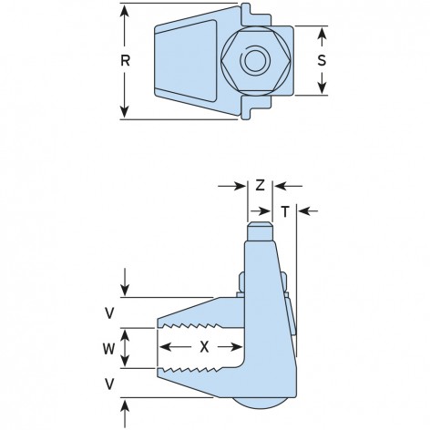 Fasteners for LINDAPTER® hangers Type F3 M20 without nut