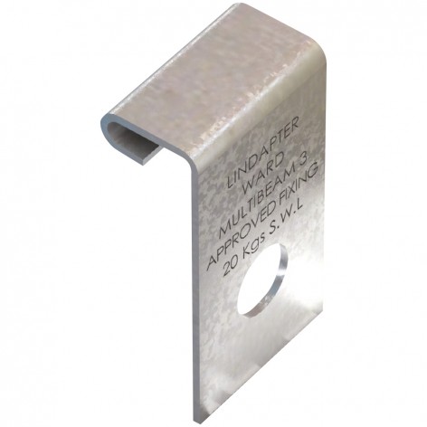 PHC Type HWC31 Ceiling Clip Zinc-plated white - LINDAPTER® Products