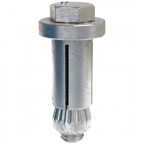 Hollo-Bolt LINDAPTER® Type HB Hexagonal screw head M12 Size 2 Hot-dip galvanized