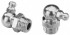 Grease nipple type hydraulic 90° DIN 71412 1/8 BRIGGS steel XC10 zinc-plated white