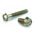 Hexagon socket head machine screws DIN 7500D M3 X 0.50X 8mm case-hardened steel white zinc plated