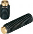 M10 x 1.50 x 25 mm hexagonal socket head cap screw, brass, steel