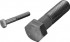ISO 4014 M16 X 2.00 X 100mm partially threaded hexagonal head screw BUMAX 109® 316L100 stainless steel