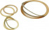 Peelable shim washer DIN 988 130mm X 150mm X 1mm brass UZ33