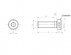 Hexagon socket head cap screw M6 X 1.00 X 16mm cl.10.9 HOLO-KROME®