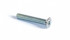 Pozidrive countersunk metal screws ISO 7046 M2.5 X 0.45 X 6mm mild steel white zinc plated