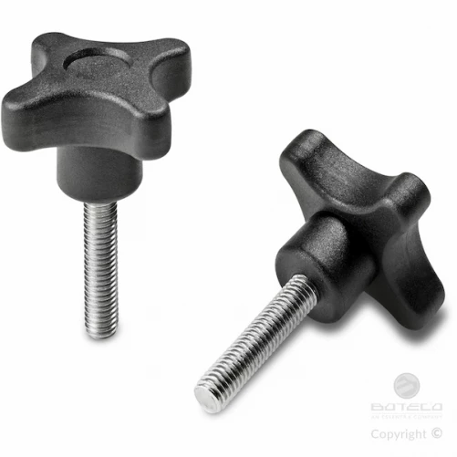 BOUTON CROISILLON FILETE REF F189-60M10X40