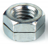 All-metal self-locking hex nut with slot H100 NFE 25411 M12 X 1.75 R80 zinc Ecotri® + corrosil 480hBS