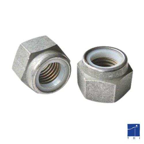 M12 X 1.50 zinc nickel gray NYLSTOP® self-locking hexagonal nut (non-metallic ring) (s/flat 19)