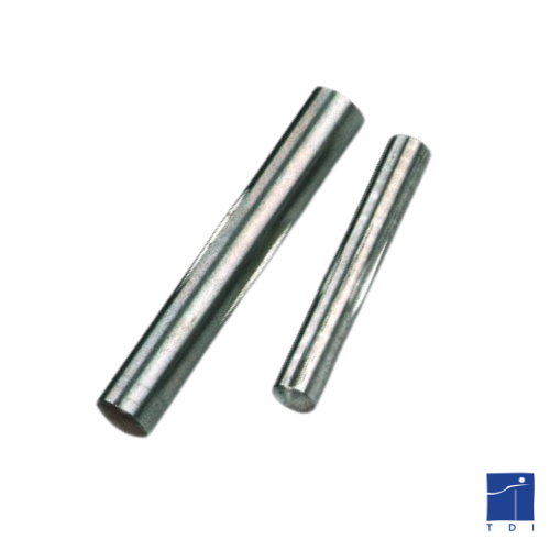 Grooved pin with central groove on third of length ISO 8742 2mm X 12mm steel S250