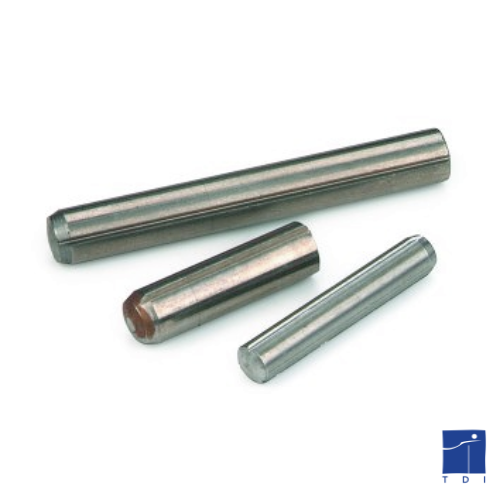 Grooved pin with progressive groove on half the length (knock-out) ISO 8745 3mm X 10mm zinc-plated steel Ecotri® pin