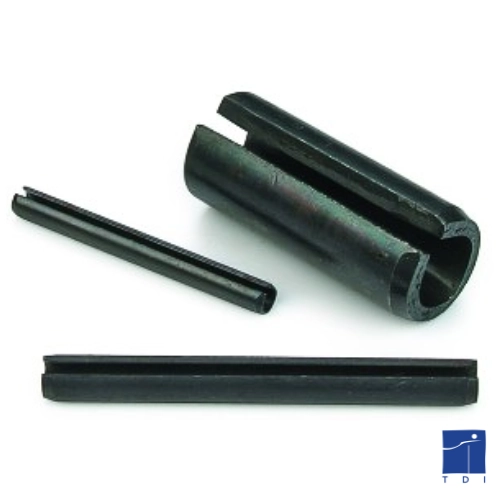 Hollow cylindrical «&nbsp;elastic&nbsp;» pin DIN 1481 1.5mm X 6mm thick A2 stainless steel