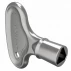 SERRURE SOUTHCO REF E3-7-1 CLE TRIANDE 8MM ZINGUEE(1)* E3-7-1