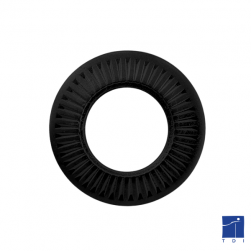 Acier zinc nickel noir