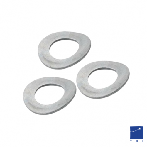 Double wave spring washer DIN 137B 8mm ONDUFLEX® treated steel