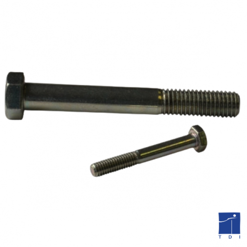 Partially threaded hexagonal head screw DIN 931 M8 X 1.25 X 85mm Stainless steel A2