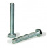 Fully threaded hexagon head screw DIN 933 M6 X 1.00 X 65mm cl 8.8 white zinc plated