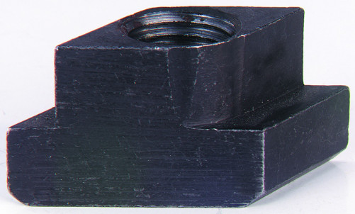 Diamond-shaped cleat for T-slot N°508R 10mm X 12mm heat-treated steel Cl.10