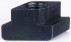 Diamond-shaped cleat for T-slot N°510 24mm X 28mm heat-treated steel Cl.10