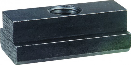 Long series T-slot cleat N°508L 6mm X 8mm heat-treated steel Cl.10