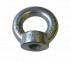Female lifting ring DIN 582 M10 zinc-plated steel white