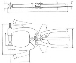 SA 450 clamp