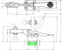 HH 450 horizontal suspension clamp, KAKUTA® steel