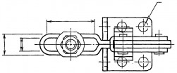 SF - UF high series vertical handle pull clamp