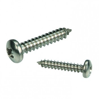 Hexagon socket head tapping screw DIN 7981 M2.9 x n°4 x 9.5mm Stainless steel A2