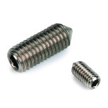 Hexagonal socket head cap screw DIN 914 M3 X 0.50 X 12mm Stainless steel A2