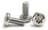 Metal screws, oval head, 6 internal lobes ISO 7045 M3 X 0.50 X 10mm Stainless steel A4