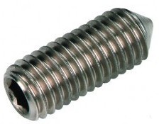 Hexagonal socket head cap screw DIN 914 M6 X 1.00 X 30mm Stainless steel A4