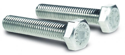 Fully threaded hexagonal head screw ISO 4017 M16 X 2.00 X 60mm stainless steel 316L BUMAX 109