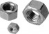 Hex nut ANSI B.18.2 1/2NC - 13 threads 316L 80 BUMAX 88® stainless steel