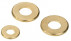 Flat washer_ normal series 'M' NFE 27611 16mm brass