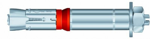 SZ-B safety bolt 24mm X 50mm X 187mm MKT® zinc-plated steel