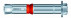 SZ-S 10mm X 0mm X 65mm zinc-plated steel MKT® safety bolt