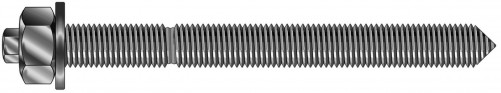 Threaded Rod Injection Device Threaded rod for MKT® zinc-plated steel chemical anchor 20mm X 60mm X ...