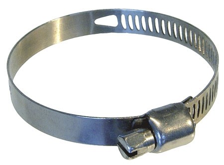Openwork band clamp width 8mm Ø10 to 16mm stainless steel 430