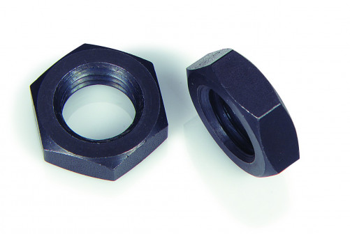 Low hex nut Hm fine pitch ISO 8675 M18 X 1.50 mild steel