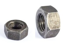 HU hex nut with metric thread, fine pitch M27 X 2.00 steel cl.8