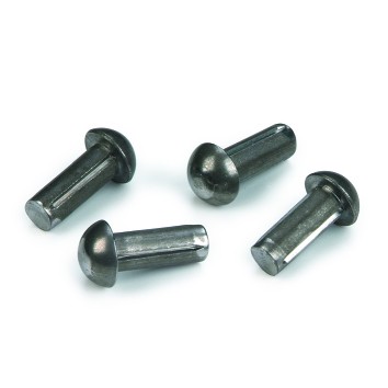 Round-headed spline point ISO 8746 4mm X 6mm mild steel XC10