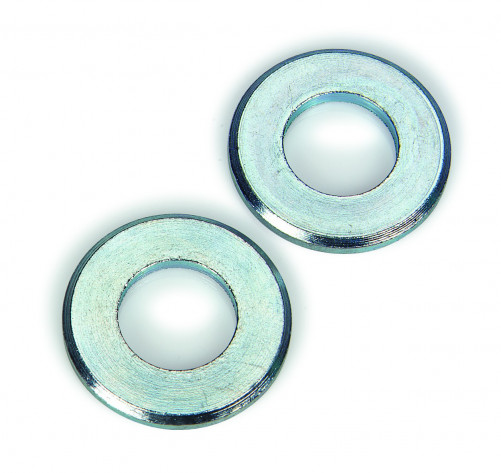 Flat washer_ normal series 'M' NFE 25514 24mm white zinc-plated semi-hard steel