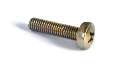 Steel machine screws