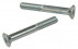 Hexagon socket countersunk head screw DIN 7991 M10 X 1.50 X 16mm cl.10.9 white zinc-plated