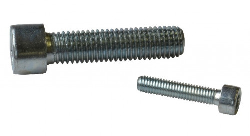 Hexagon socket head cap screw DIN 912 M8 X 1.25 X 35mm cl. 8.8 white zinc plated