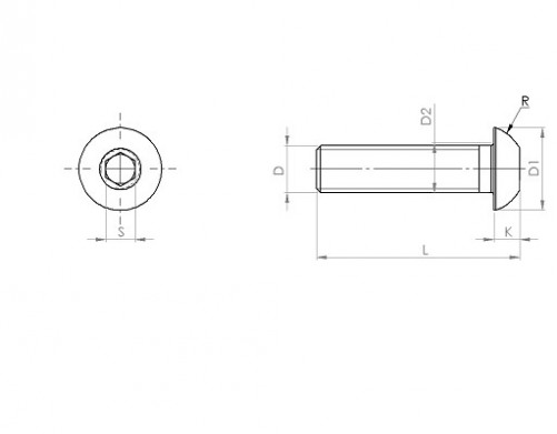 Hexagon socket head cap screw ANSI B.18.3 3/8 NC 16 threads X 11/4 grade 8